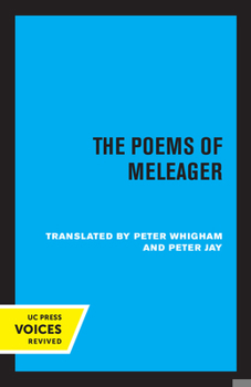 Paperback The Poems of Meleager Book