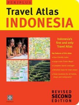 Paperback Indonesia Travel Atlas Book