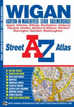 Paperback Wigan Street Atlas Book