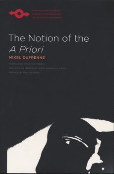 Paperback The Notion of the A Priori Book