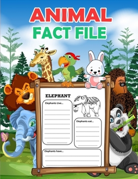Paperback Animal Fact File: Animal Fact File Books, Animal Fact File Activity Book