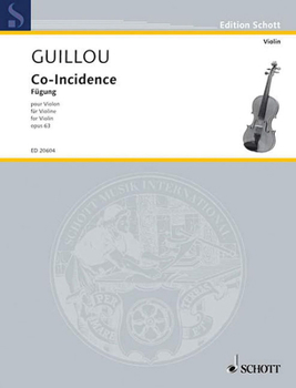 Paperback Co-Incidence, Op. 63: Violin Solo Book