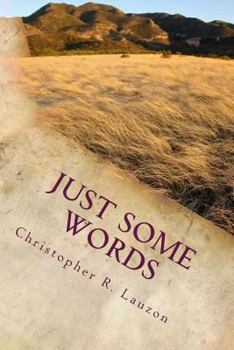 Paperback Just Some Words Book