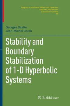 Paperback Stability and Boundary Stabilization of 1-D Hyperbolic Systems Book