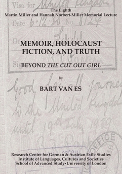 Paperback Memoir, Holocaust Fiction, and Truth. Beyond 'The Cut Out Girl' Book