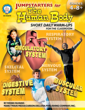 Paperback Jumpstarters for the Human Body, Grades 4 - 12 Book