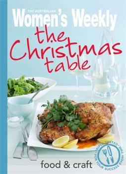 Paperback The Christmas Table Book