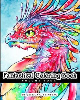 Paperback Fantastical Coloring Book #4 Book