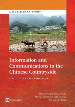 Paperback Information and Communications in the Chinese Countryside: A Study of Three Provinces Book