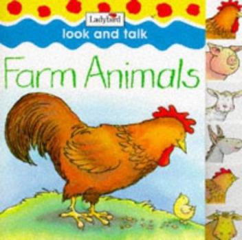 Board book Look And Talk Farm Animals Book