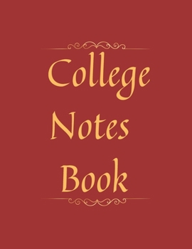 Paperback College Notes Book: 2 Series 400 Page Desk Classic College Journal Which Is Heavy Big Notebook Is For All Writing Styles And Writing Imple Book