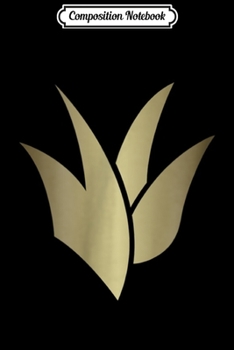 Composition Notebook: GOLDEN JUNGLE ICON - MERCH OF LEGENDS Journal/Notebook Blank Lined Ruled 6x9 100 Pages