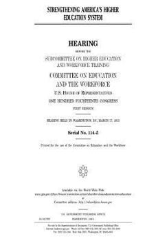 Strengthening America’s higher education system