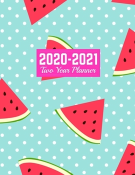 2020-2021 Two Year Planner: Neat Calendar Year Vision Planner (January 2020 - December 2021) - Monthly and Weekly Schedule Organizer and Journal | Art Cover 00023189