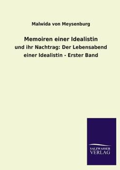 Paperback Memoiren Einer Idealistin [German] Book