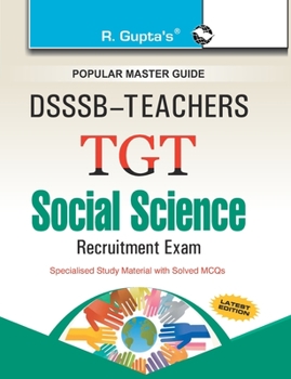 Paperback DSSSB Teachers: TGT Social Science Recruitment Exam Guide Book