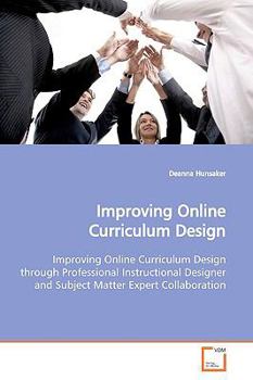 Paperback Improving Online Curriculum Design Book