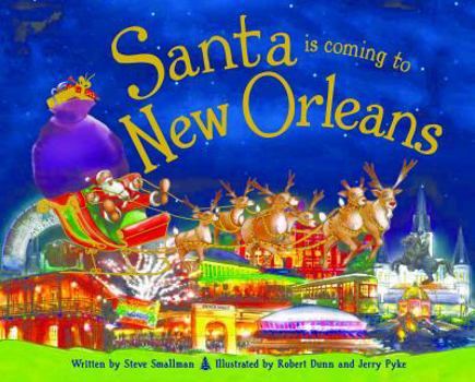 Hardcover Santa Is Coming to New Orleans Book