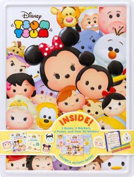 Paperback Disney Tsum Tsum Collector's Tin [With 50 Stickers and Poster and 2 Activity Books, Collector's Guide and 4 Markers] Book