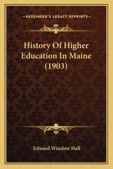 History Of Higher Education In Maine