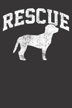 Paperback Notebook: Beagle Vintage Dog Resuce Dot Grid 6x9 120 Pages Book