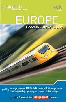 Paperback Europe Hostels & Travel Guide 2010 Book