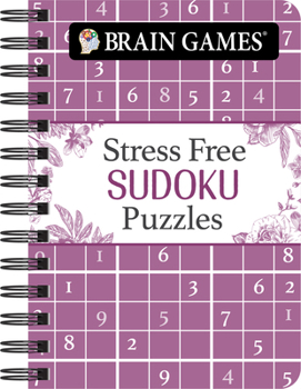 Spiral-bound Brain Games - To Go - Stress Free: Sudoku Puzzles (Purple): Volume 2 Book