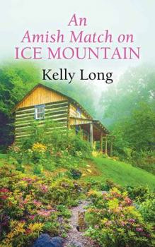 Library Binding An Amish Match on Ice Mountain [Large Print] Book