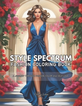 Paperback Style Spectrum Fashion Coloring Book: A Journey Through Fashion Color and Self-Love Book