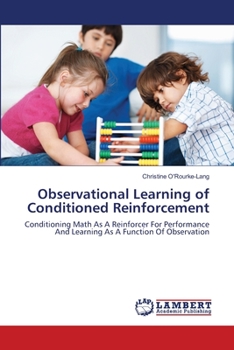 Paperback Observational Learning of Conditioned Reinforcement Book