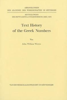 Paperback Text History of the Greek Numbers Book