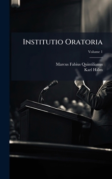 Hardcover Institutio Oratoria Book