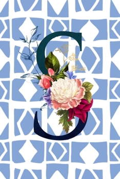 Paperback S: Monogram Initial Letter S Floral Notebook for Women and Girls Book