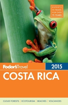 Paperback Fodor's Costa Rica 2015 Book