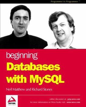 Paperback Beginning Databases with MySQL Book