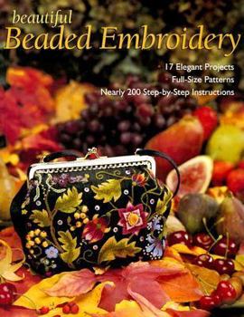 Paperback Beautiful Beaded Embroidery [With Patterns] Book