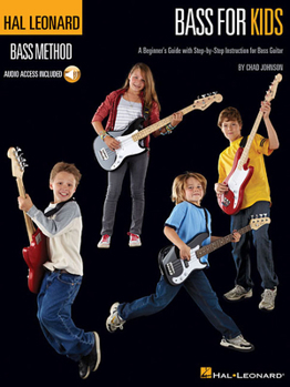 Paperback Bass for Kids - Hal Leonard Bass Method Book/Online Audio [With CD (Audio)] Book