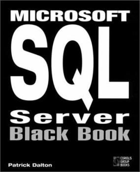 Paperback Microsoft SQL Server Black Book with CD Book