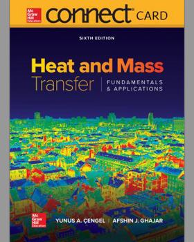Printed Access Code Connect Access Card for Heat and Mass Transfer: Fundamentals and Applications Book