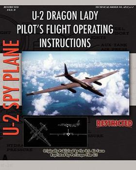 Paperback U-2 Dragon Lady Pilot's Flight Operating Instructions Book