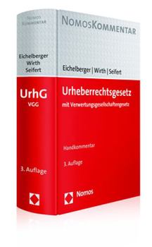 Hardcover Urheberrechtsgesetz: Mit Verwertungsgesellschaftengesetz [German] Book