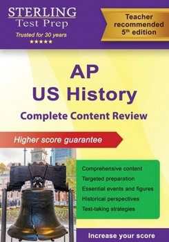 Paperback AP U.S. History: Complete Content Review for AP US History Exam Book