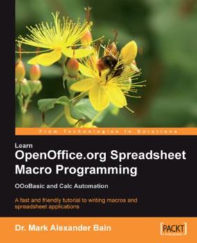 Paperback Learn OpenOffice.org Spreadsheet Macro Programming Book