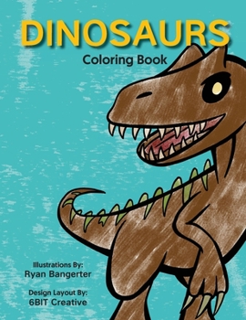 Paperback Dinosaurs - Coloring Book