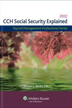 Paperback Social Security Explained, 2012 Edition Book