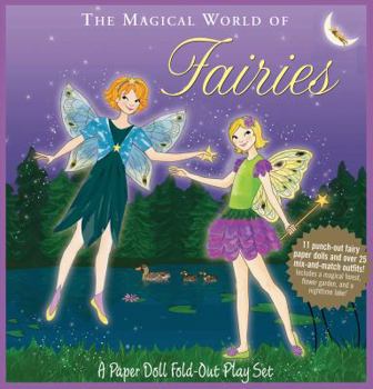Hardcover Fairies: A Paper Doll Fold-Out Play Set Book