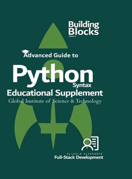 Hardcover Building Blocks: Coder's Hand Book - Python Book
