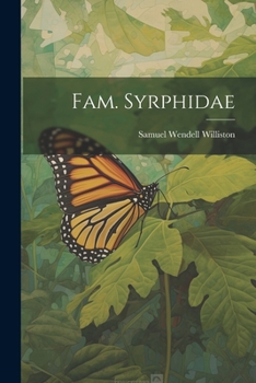 Paperback Fam. Syrphidae Book