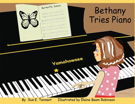 Paperback Bethany Tries Piano Book