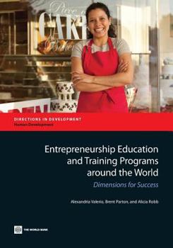 Paperback Entrepreneurship Education and Training Programs Around the World: Dimensions for Success Book